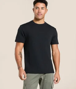 Tops | Nova Industries Textured T-Shirt Black