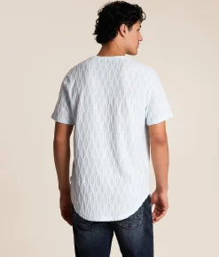 Tops | Nova Industries Textured T-Shirt Country Air