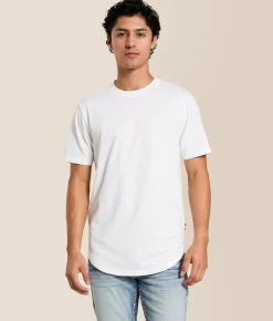 Nova Industries Textured T-Shirt White Discount