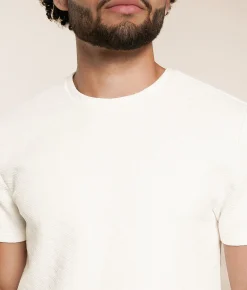 Tops | Nova Industries Textured T-Shirt Morel