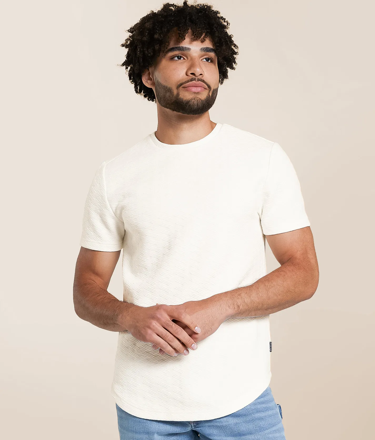 Tops | Nova Industries Textured T-Shirt Morel
