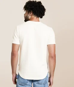 Tops | Nova Industries Textured T-Shirt Morel