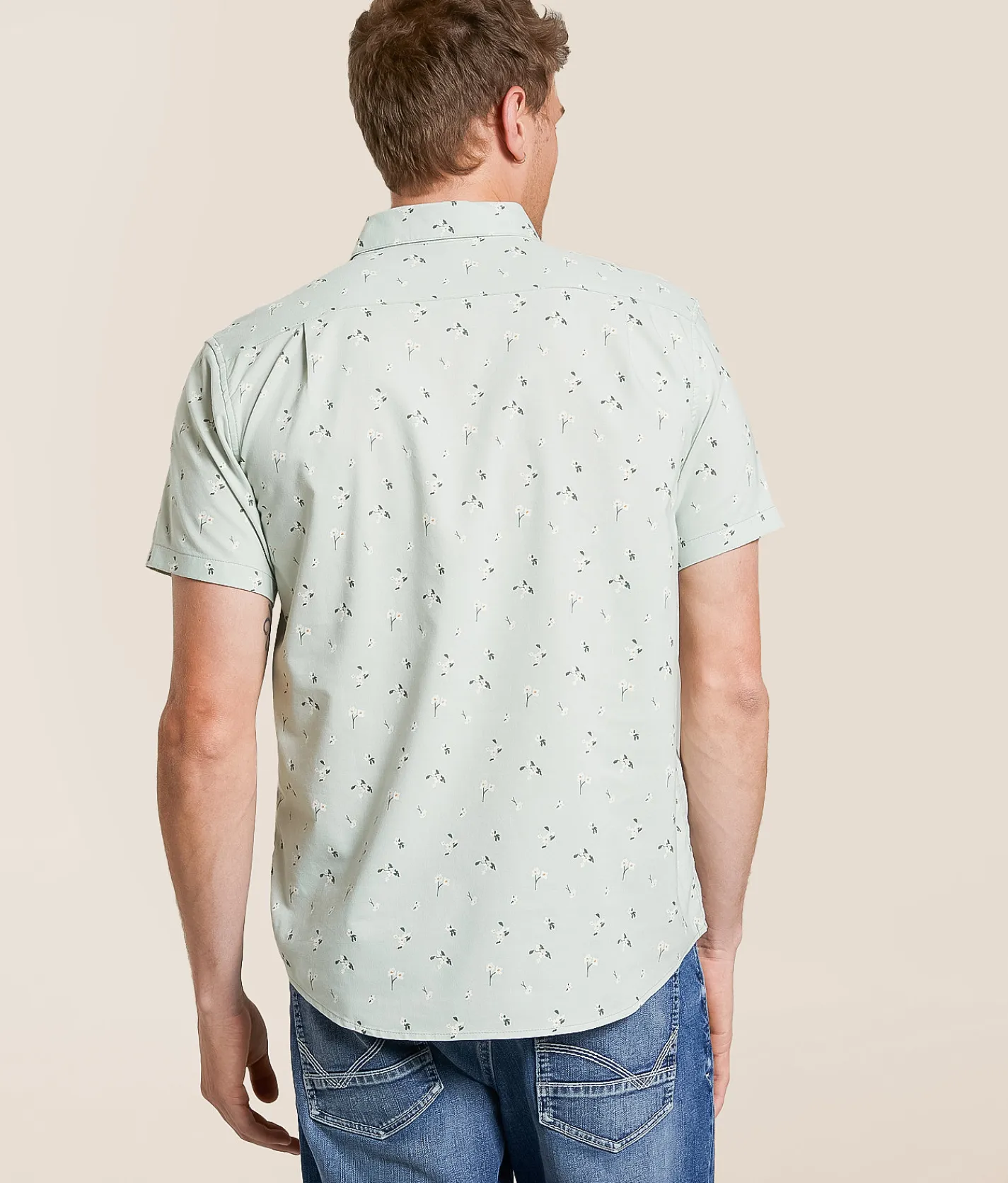 RVCA That'll Do Stretch Shirt Green Tea Discount