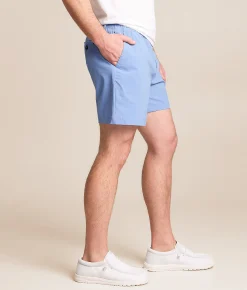 Chubbies The Alpine Skies Hybrid Stretch Short Dusty Blue Best
