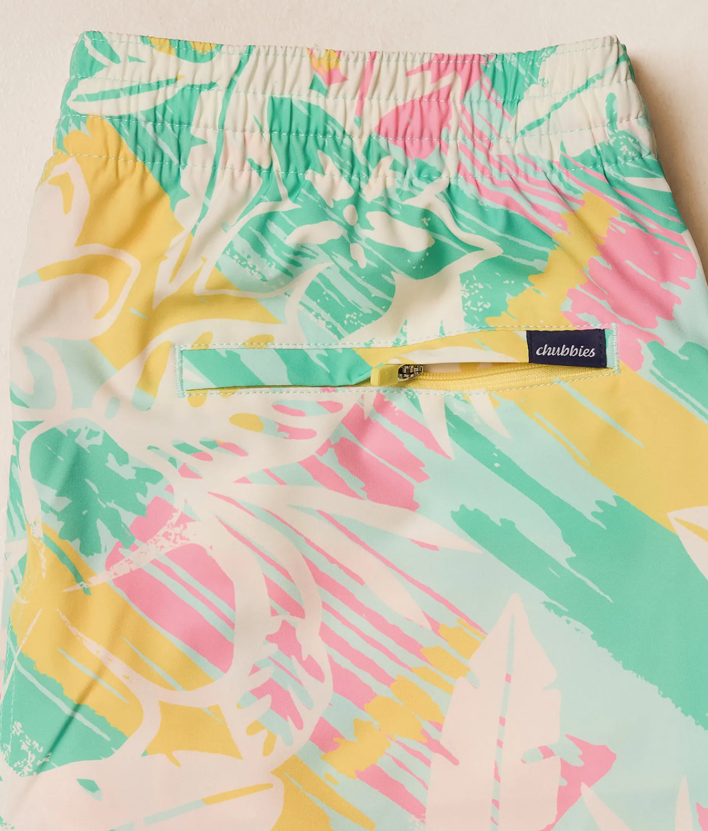 Bottoms|Swimwear | Chubbies The Baja Breezies Stretch Swim Trunks Optic White
