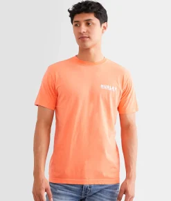 Graphic T-Shirts | Hurley The Bar T-Shirt Living Coral