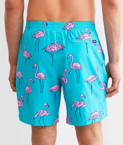 Chubbies The Beach Retreat Stretch Swim Trunks Turquoise Aqua Discount