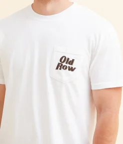 Old Row The Beer Blimp T-Shirt White Hot