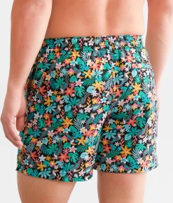 Chubbies The Bloomerangs Stretch Swim Trunks Black Solid Best