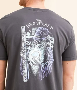 Old Row The Buzz Wizard T-Shirt Graphite Outlet