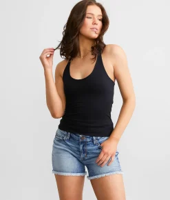 BKE core The Contour Tank Top Black Outlet