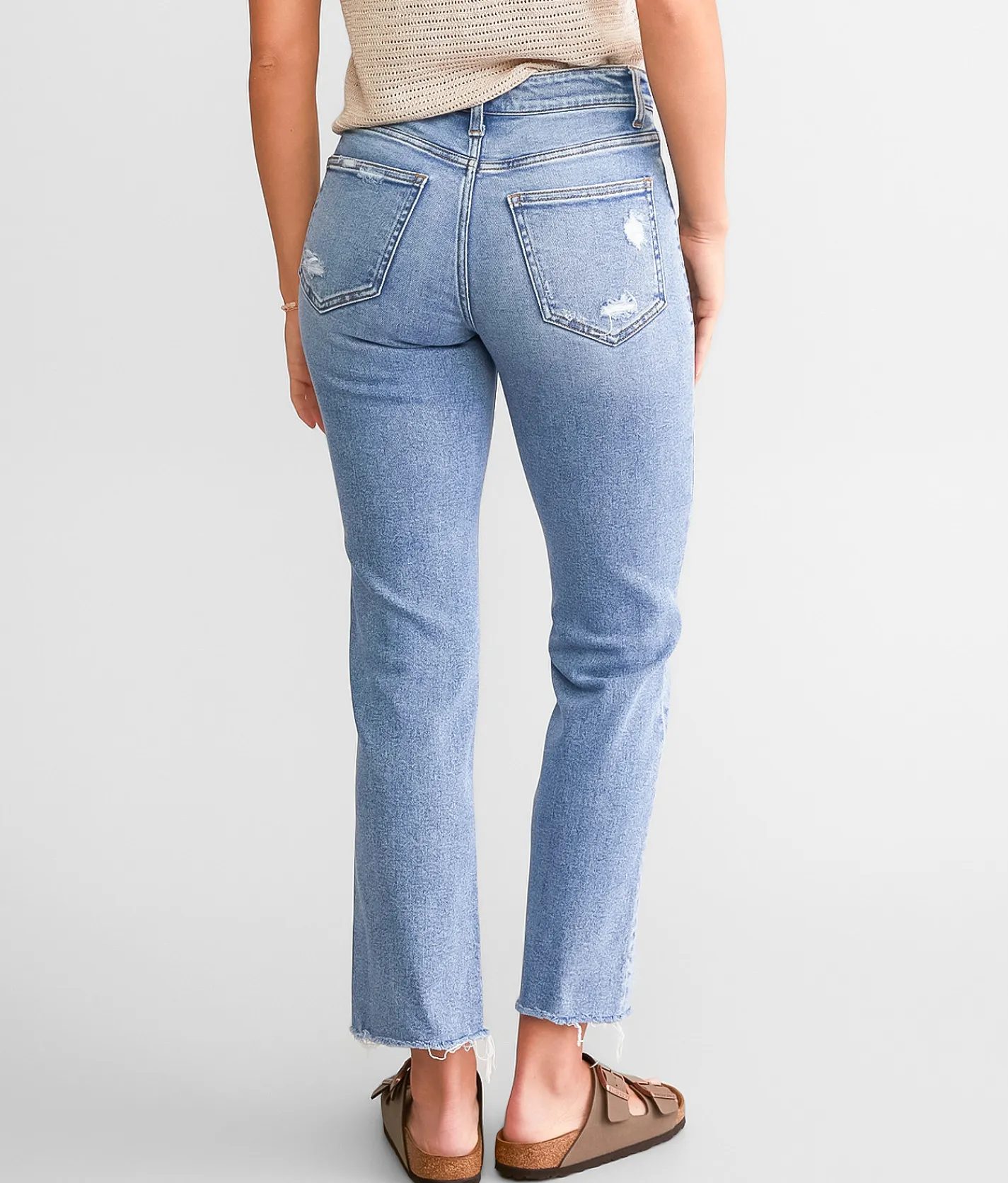 Willow & Root The Cropped Everyday Jean Yellow Bell Best