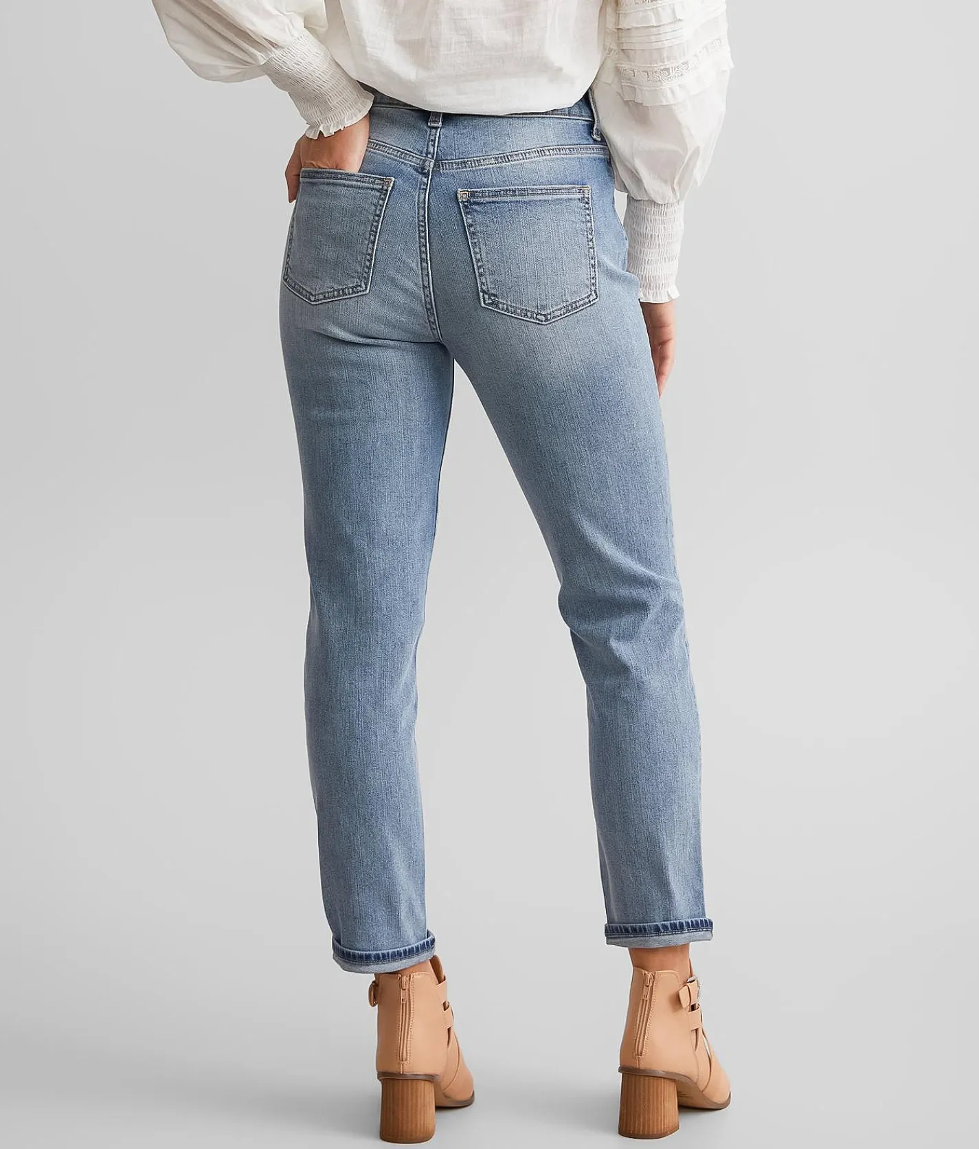 Jeans|Bottoms | Willow & Root The Curvy Mom Jean Rose