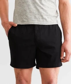 Bottoms|Activewear | Chubbies The Dark N Stormies Stretch Short Black Solid