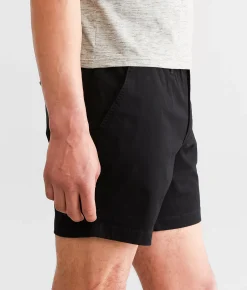 Bottoms|Activewear | Chubbies The Dark N Stormies Stretch Short Black Solid
