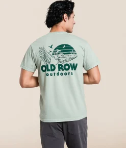 Old Row The Duck Hunt T-Shirt Bay Outlet