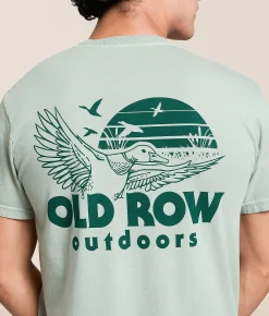 Old Row The Duck Hunt T-Shirt Bay Outlet