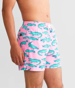 Chubbies The En Fuego Stretch Swim Trunks Pink Clearance