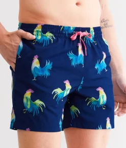 Chubbies The Fowl Play Stretch Swim Trunks Navy Best