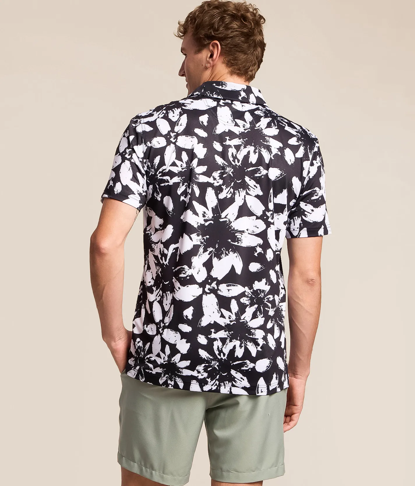 Chubbies The Full Contrast Performance Polo Black Discount