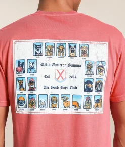 Old Row The GBC Composite T-Shirt Watermelon Clearance