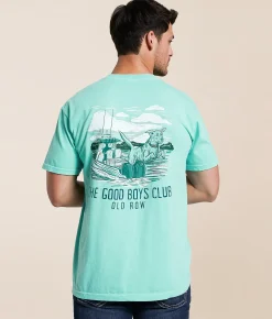 Old Row The GBC Jumpin' Boat T-Shirt Chalky Mint