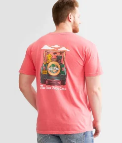 Graphic T-Shirts | Old Row The Good Boys Club Jeep Dog T-Shirt Watermelon