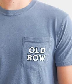 Old Row The Good Boys Club T-Shirt Blue Jean