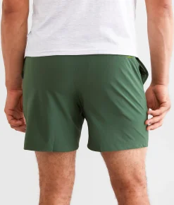 Bottoms|Activewear | Chubbies The Greeneries Short Dark Green Solid