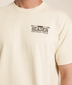 Seager The Herd T-Shirt Vintage White Best