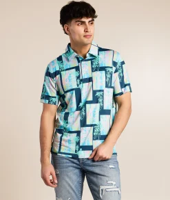 Chubbies The Hip To Be Square Performance Polo Navy Hot