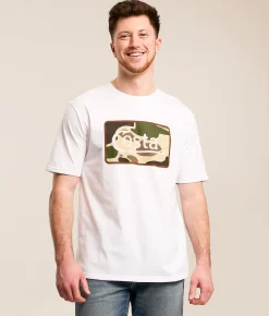 Tops|Graphic T-Shirts | Costa® The Hunt T-Shirt White