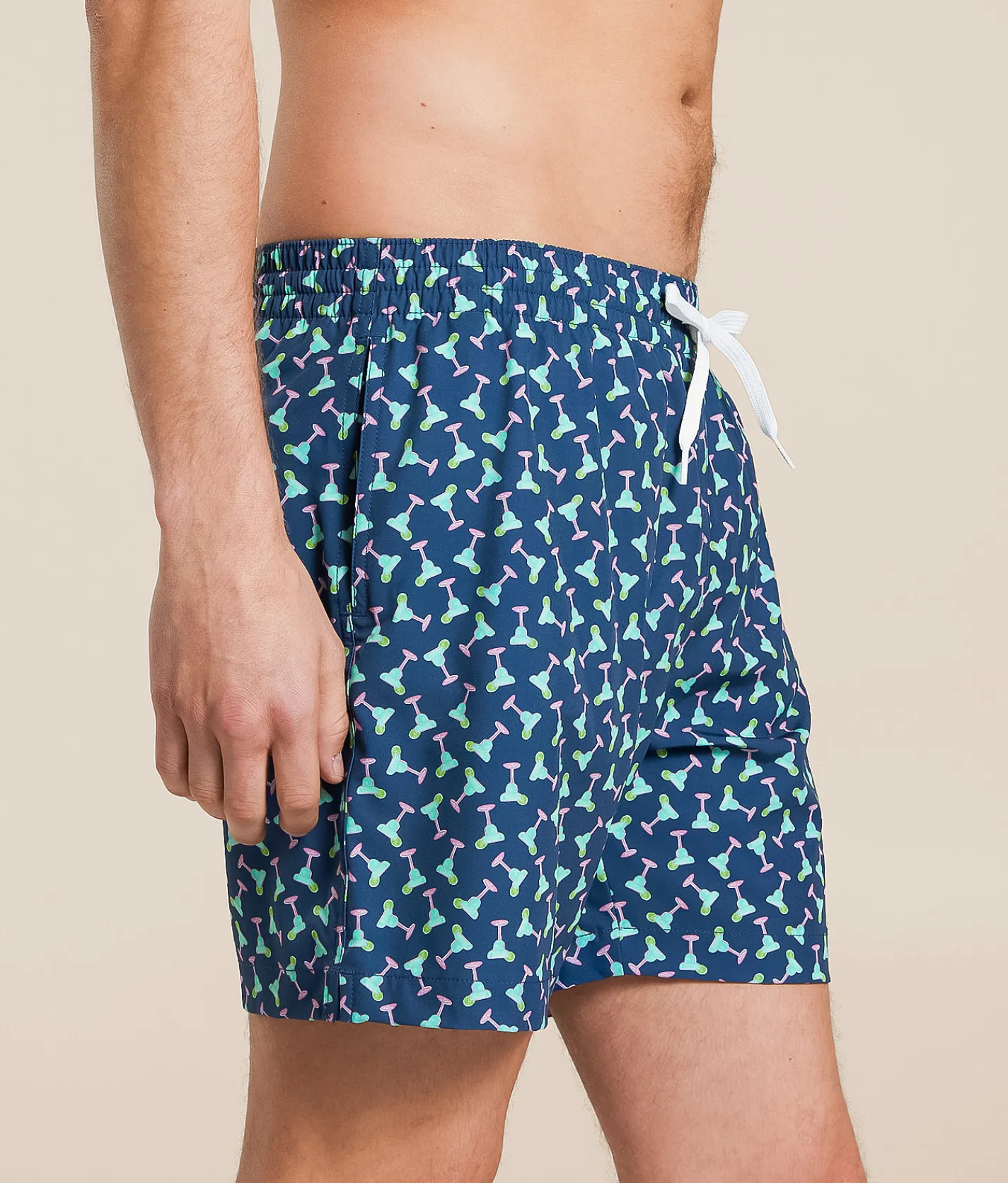 Chubbies The Margarita Mondays Swim Trunks Navy Hot