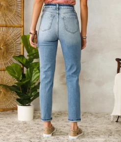 Willow & Root The Mom Jean Iris