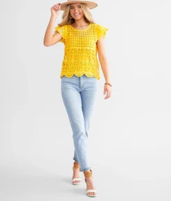 Willow & Root The Mom Jean Cerise Online