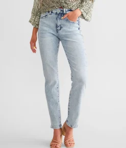 Willow & Root The Mom Jean Carnation New