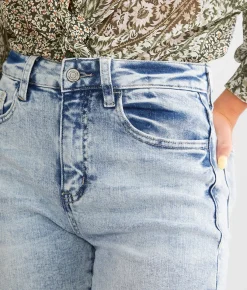 Willow & Root The Mom Jean Carnation New