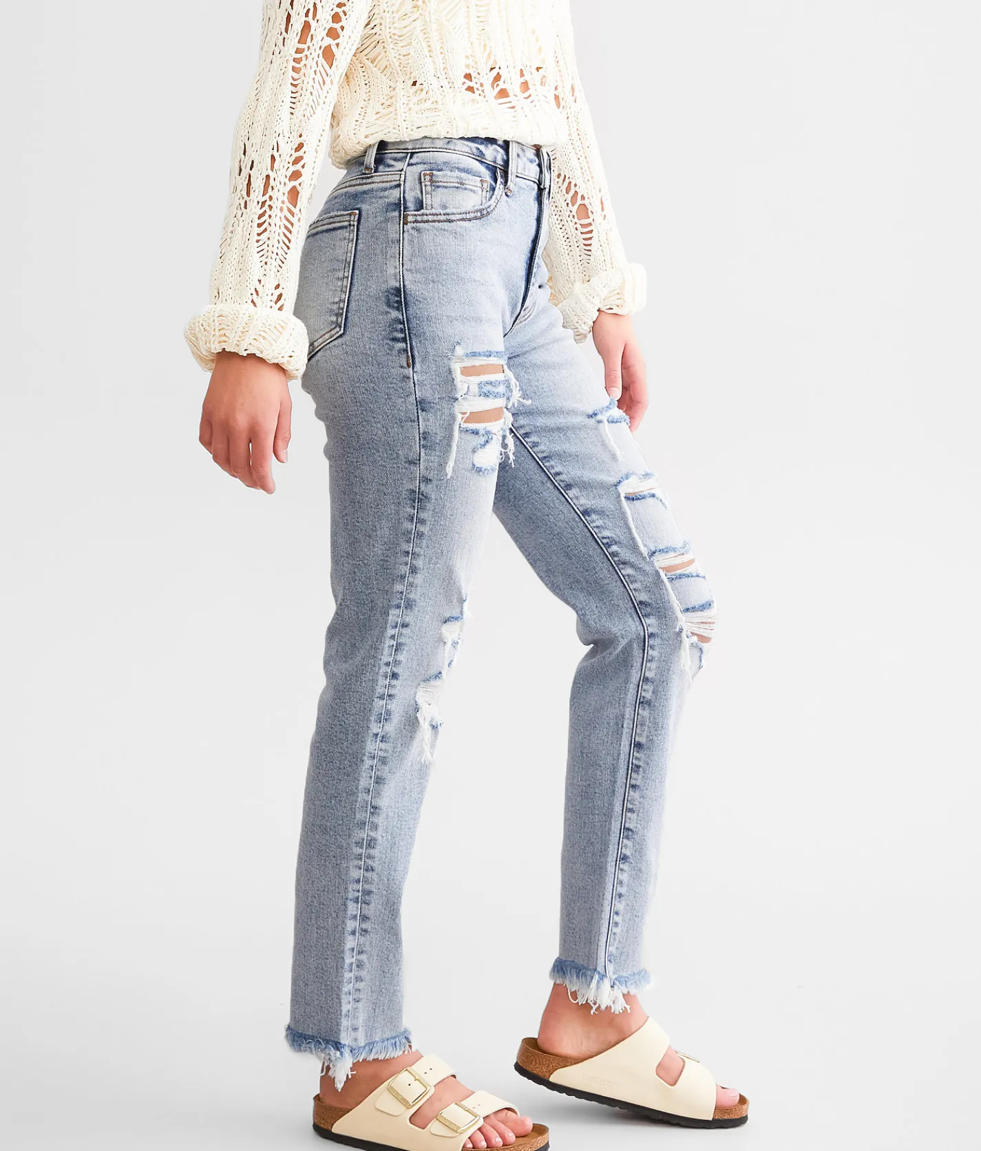 Jeans|Bottoms | Willow & Root The Mom Jean Cicuta