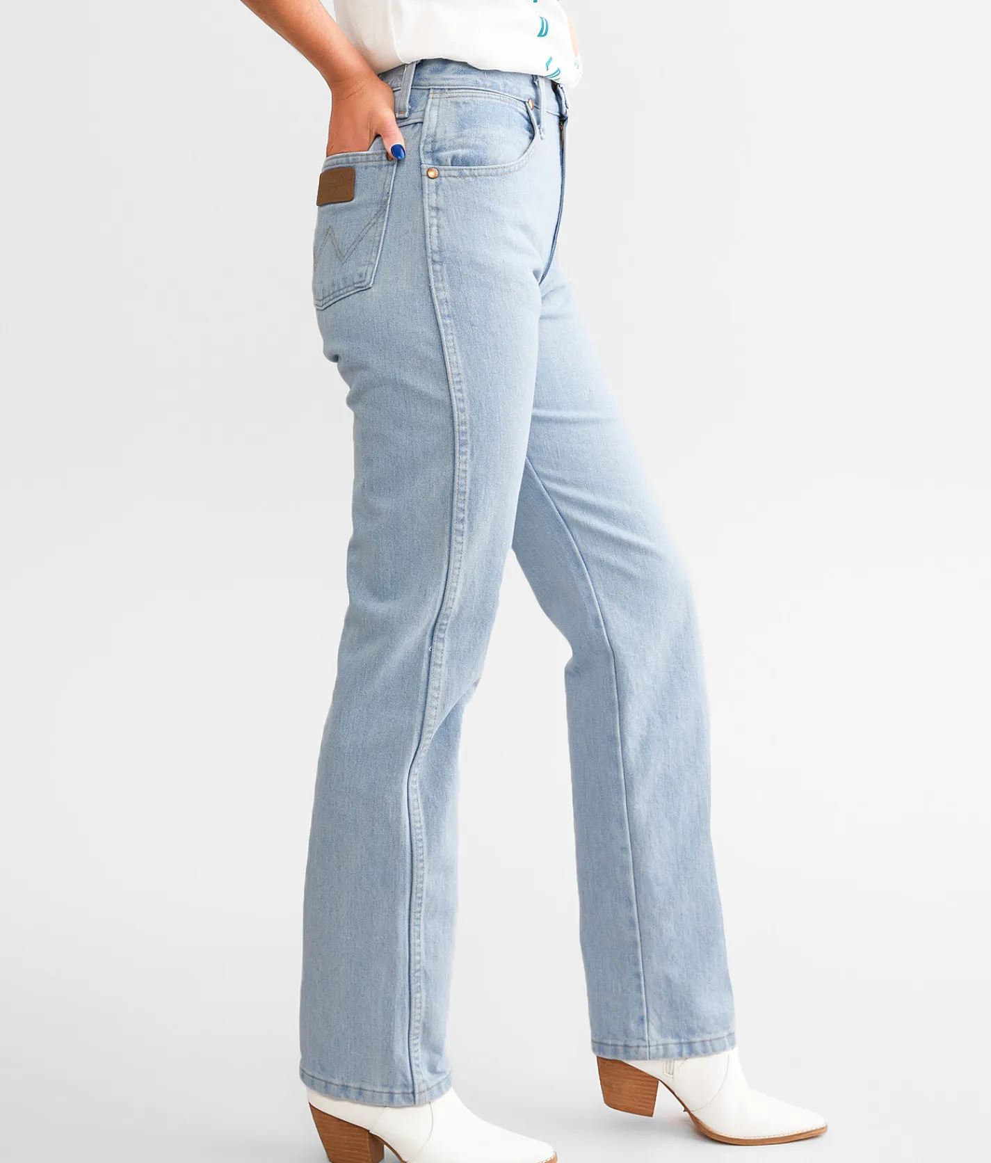 Jeans|Bottoms | Wrangler® The Original Cowboy Cut Straight Jean Bleach