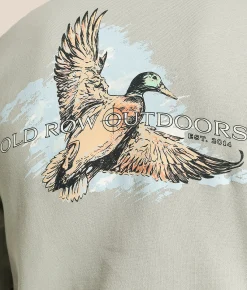 Tops | Old Row The Outdoors Mallard Pullover Dusty Sage