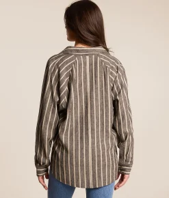 Z Supply The Perfect Line Blouse La Palma Clearance