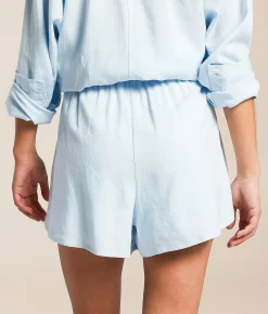 Z Supply The Perfect Linen Blend Short Salt Water Hot