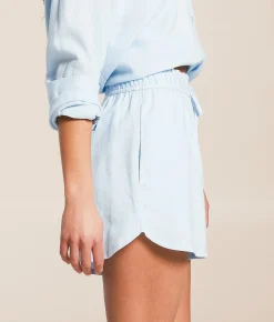 Z Supply The Perfect Linen Blend Short Salt Water Hot