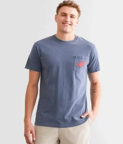 Graphic T-Shirts | Old Row The Pool Season T-Shirt Denim