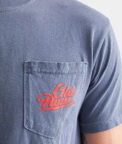Graphic T-Shirts | Old Row The Pool Season T-Shirt Denim