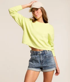 Tops | FITZ + EDDI Thermal Top Sunny Lime