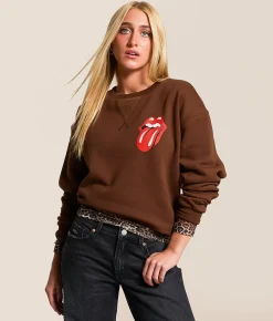 Tops | Life Clothing The Rolling Stones Band Oversized Pullover Potting Soil