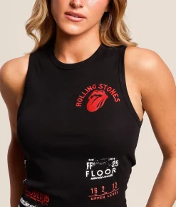 Tops | Bravado The Rolling Stones Band Tank Top Black