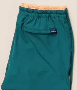 Chubbies The Rusty Cobalt Stretch Swim Trunks Dark Teal Clearance