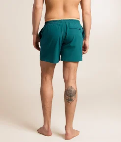 Chubbies The Rusty Cobalt Stretch Swim Trunks Dark Teal Clearance